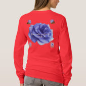 Smiling heart red tシャツ (裏面)