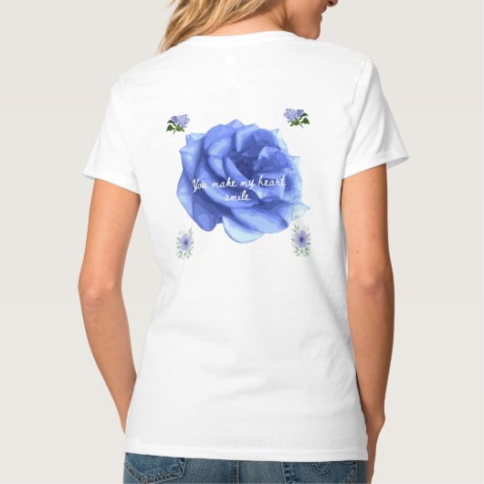 Smiling heart tシャツ (裏面)