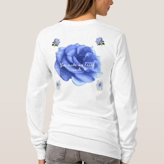 Smiling heart tシャツ (裏面)