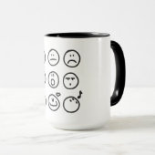 smiling mug マグカップ (正面右)