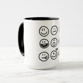smiling mug マグカップ (正面左)