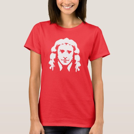 Smiling Newton （ダークアパレル） Tシャツ (正面)