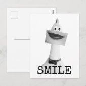 Smiling Rubber Chicken Postcard ポストカード (正面/裏面)