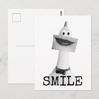 Smiling Rubber Chicken Postcard ポストカード