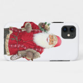 Smiling Santa Claus Cartoon Case-Mate iPhoneケース (裏面(横))
