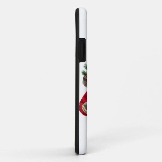 Smiling Santa Claus Cartoon Case-Mate iPhoneケース (裏面/右)