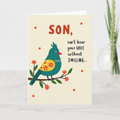 Smiling Son Missing You カード (正面)