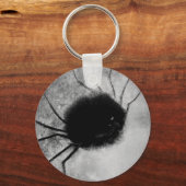 Smiling Spider by Odilon Redon,ヴィンテージハロウィン キーホルダー (裏面)