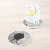 Smiling Spider by Odilon Redon,ヴィンテージハロウィン コースター (側面)