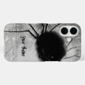 Smiling Spider by Odilon Redon,ヴィンテージハロウィン Case-Mate iPhoneケース (裏面 (横))