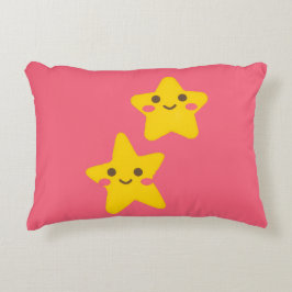 Smiling Stars Accent Pillow アクセントクッション
