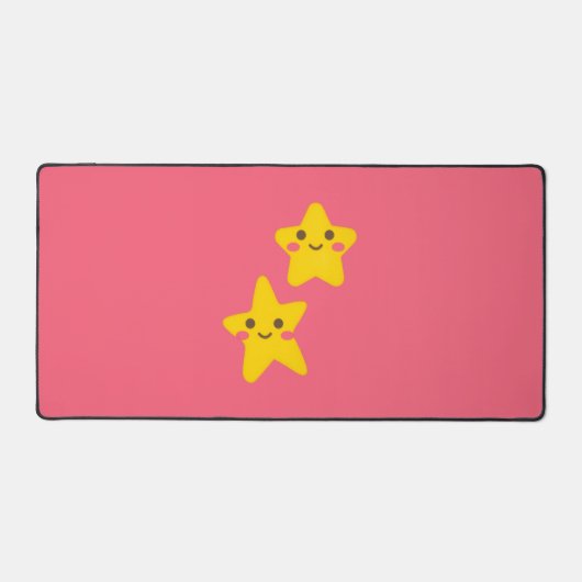 Smiling stars Desk Mat デスクマット (正面)