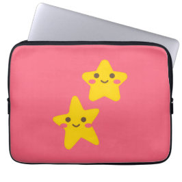 Smiling Stars Electronics Bag ラップトップスリーブ