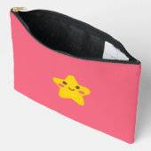 Smiling Stars Large アクセサリーポーチ (見開き)