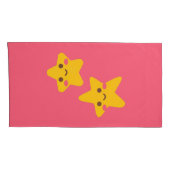 Smiling Stars Pillowcase 枕カバー (裏面-右)