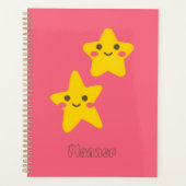 Smiling Stars Spiral Photo Notebook プランナー手帳 (正面)