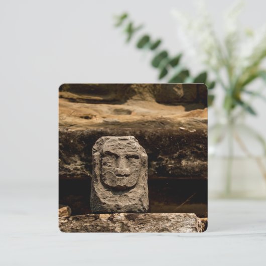 Smiling Stone Totem Cambodia Card (スタンド正面)