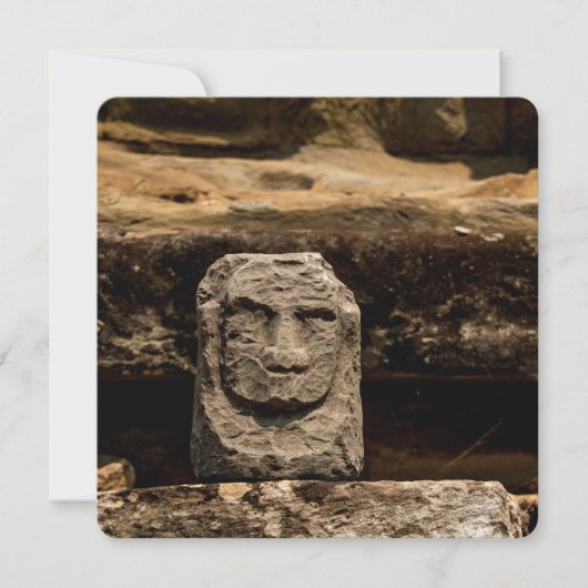Smiling Stone Totem Cambodia Card (正面)