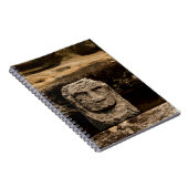 Smiling Stone Totem Cambodia Notebook ノートブック (右側)