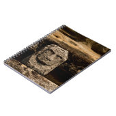 Smiling Stone Totem Cambodia Notebook ノートブック (左側)