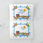 SMILING SUN GET WELL CARD カード (内部)