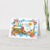SMILING SUN GET WELL CARD カード (正面)