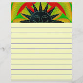 Smiling Sun Writing Paper (正面)