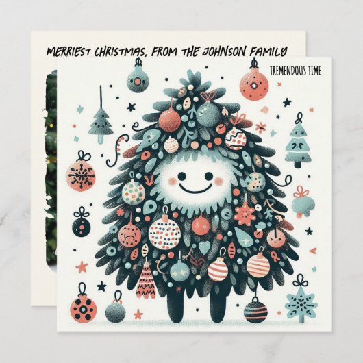 Smiling Tree-mendous Time シーズンカード (正面/裏面)