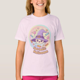 Smiling Witch Hat Halloween T-Shirt – かわいいTシャツ Tシャツ