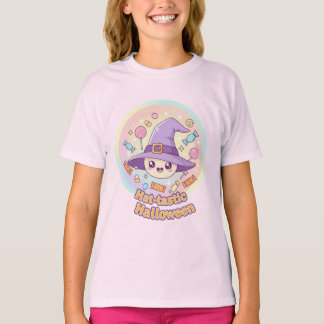 Smiling Witch Hat Halloween T-Shirt – かわいいTシャツ Tシャツ