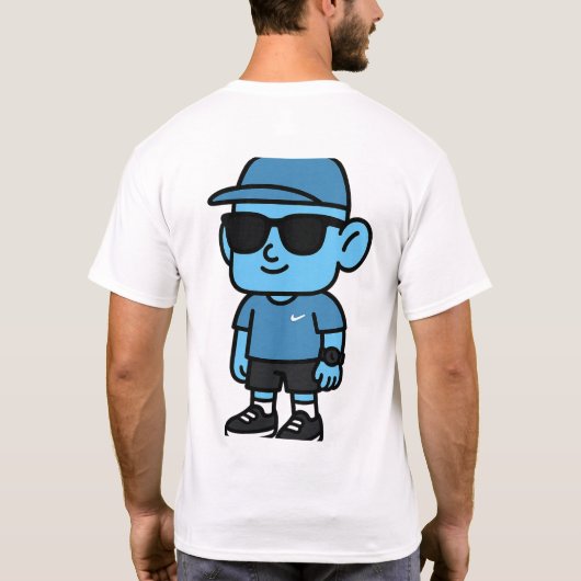 Smilo スポーツスタイルTシャツ Tシャツ (裏面)