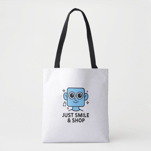 Smilo トートバッグ Just Smile & Shop (正面)