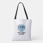 Smilo トートバッグ Just Smile & Shop (裏面)