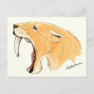 Smilodonのとどろき ポストカード