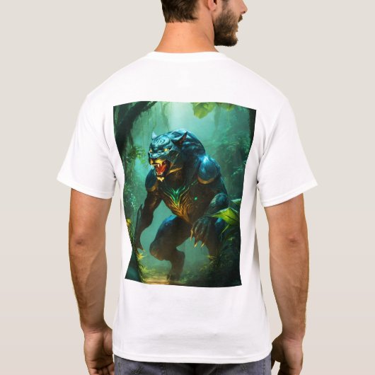 Smilodon Tiger: Tシャツ (裏面)