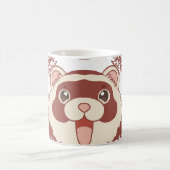 Smily Ferret コーヒーマグカップ (中央)