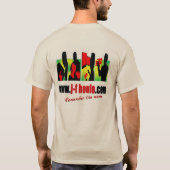 Smily/sad face tシャツ (裏面)