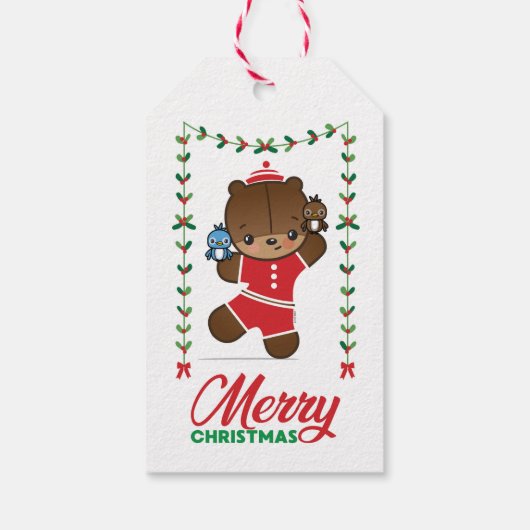 Smimmy Bear Christmas Gift Tags ギフトタグ (裏面)