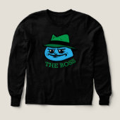 smirking cartoon boss (デザイン正面)