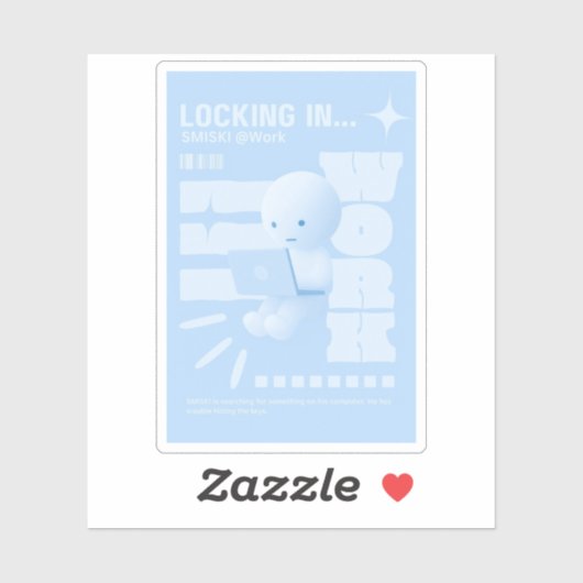 Smiski Poster Sticker シール (シート)