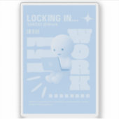 Smiski Poster Sticker シール (正面)