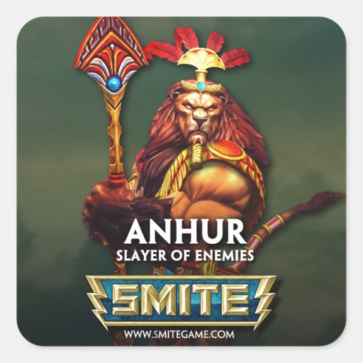 SMITE: Anhur, Slayer of Enemies スクエアシール (正面)