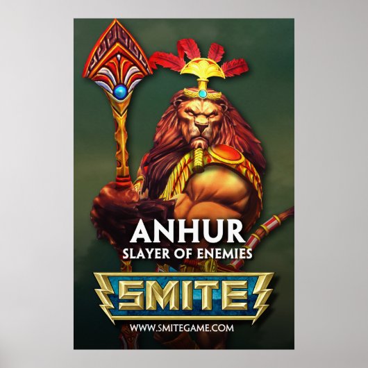 SMITE: Anhur, Slayer of Enemies ポスター (正面)