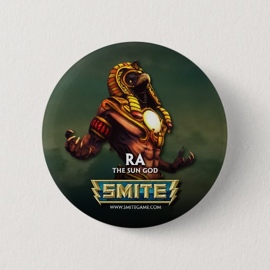 SMITE: RA、太陽神 缶バッジ (正面)