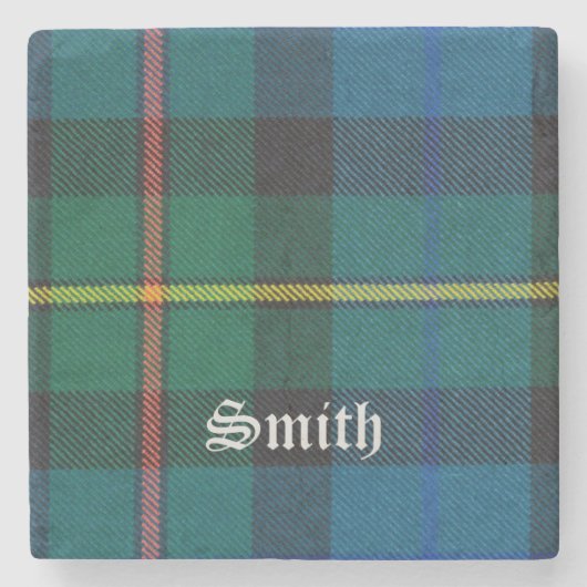 Smith, Smithスコットランドタータンチェック、Smith Clan、Smith ストーンコースター (正面)