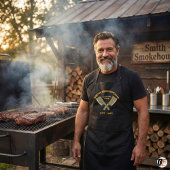 Smith Smokehouse Premium Cuts Custom BBQ Pitmaster エプロン