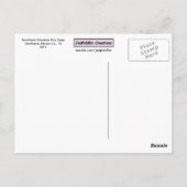 Smithland Volunteer Fire Departmentポストカード#1 ポストカード (裏面)