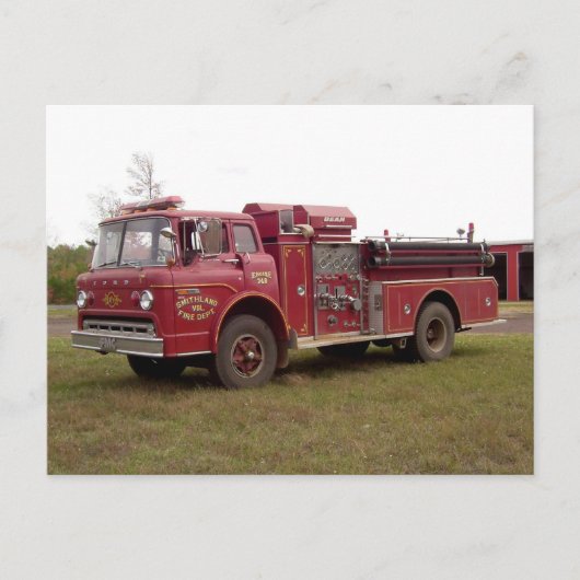 Smithland Volunteer Fire Departmentポストカード#1 ポストカード (正面)