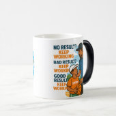 Smitho Basketball Mug – Keep Working Motivational  モーフィングマグカップ (正面右)