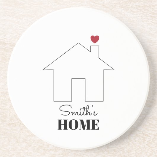 Smith's Home with Heart コースター (正面)